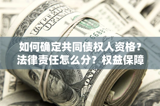 济南如何确定共同债权人资格？法律责任怎么分？权益保障技巧揭秘！