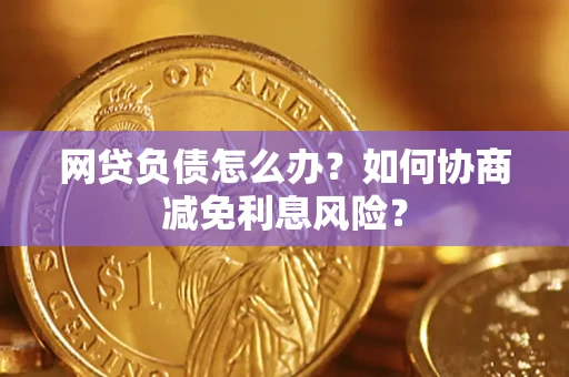 济南网贷负债怎么办？如何协商减免利息风险？