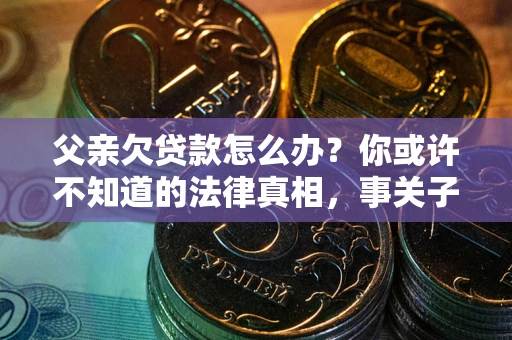 济南父亲欠贷款怎么办？你或许不知道的法律真相，事关子女未来