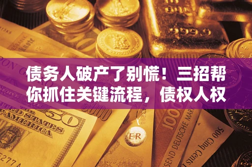 济南债务人破产了别慌！三招帮你抓住关键流程，债权人权益不再缩水