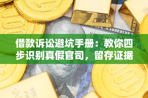 济南借款诉讼避坑手册：教你四步识别真假官司，留存证据不踩雷