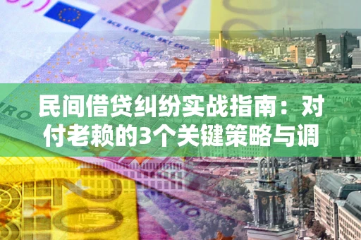 济南民间借贷纠纷实战指南：对付老赖的3个关键策略与调解盲区解析