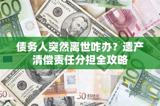 济南债务人突然离世咋办？遗产清偿责任分担全攻略