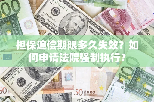 济南担保追偿期限多久失效？如何申请法院强制执行？