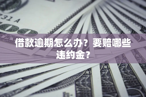 济南借款逾期怎么办？要赔哪些违约金？